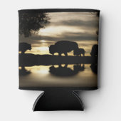 Southwestern baffalo in de Sunset Koelbox Blikjeskoeler (Voorkant)