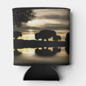 Southwestern baffalo in de Sunset Koelbox Blikjeskoeler (Achterkant)