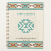 Southwestern boho tribale folterpatronen, aangepas planner (Voorkant)
