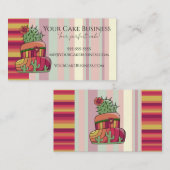 Southwestern Cactus Business Card Visitekaartje (Voorkant / Achterkant)