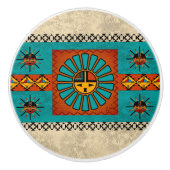 SouthWestern Ceramic Knobs Keramische Knop (Voorkant)