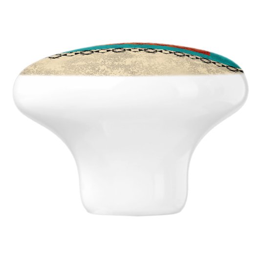 SouthWestern Ceramic Knobs Keramische Knop (Zijkant)