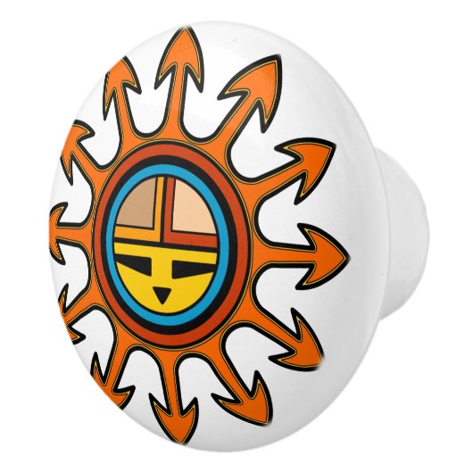 SouthWestern Ceramic Knobs Keramische Knop (Rechts)