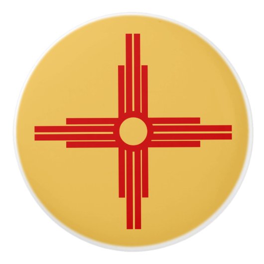 SouthWestern Ceramic Knobs Keramische Knop (Voorkant)