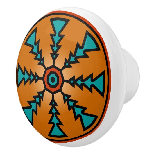 SouthWestern Ceramic Knobs Keramische Knop (Rechts)