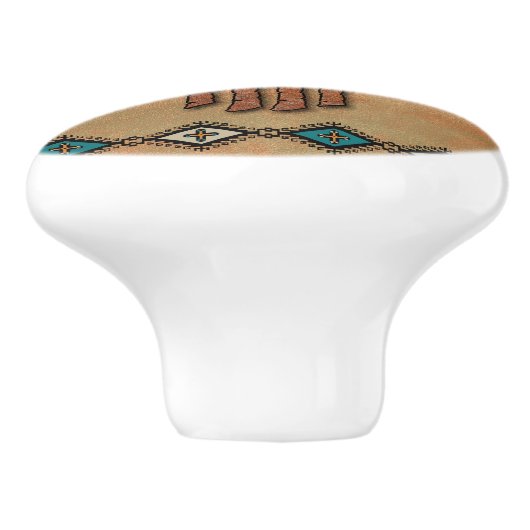 SouthWestern Ceramic Knobs Keramische Knop (Zijkant)