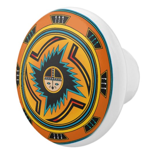 SouthWestern Ceramic Knobs Keramische Knop (Rechts)