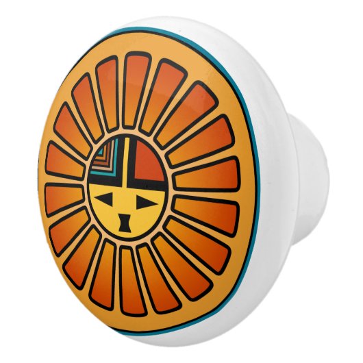 SouthWestern Ceramic Knobs Keramische Knop (Rechts)