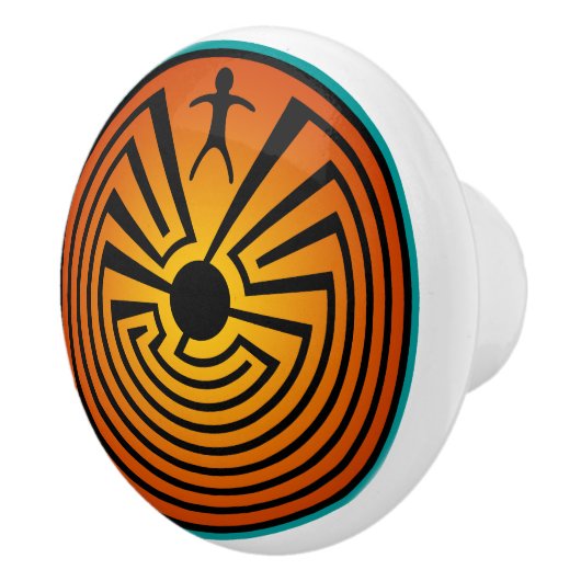 SouthWestern Ceramic Knobs Keramische Knop (Rechts)