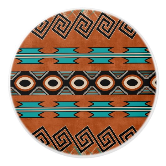 SouthWestern Ceramic Knobs Keramische Knop (Voorkant)