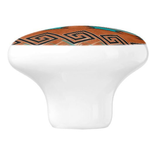 SouthWestern Ceramic Knobs Keramische Knop (Zijkant)