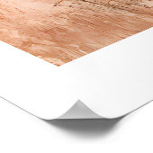 Southwestern Cowgirl Silhouette Desert Sun Artwork Poster (Hoek)