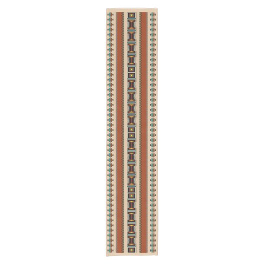Southwestern Decor Table Runner Korte Tafelloper (Voorkant)