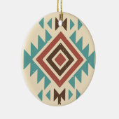 Southwestern Desert Keramisch Ornament (Rechts)