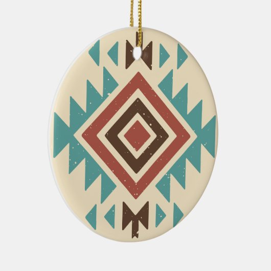Southwestern Desert Keramisch Ornament (Rechts)