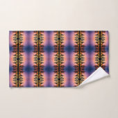 Southwestern Desert Landscape Cactus Sunrise Image Bad Handdoek (Handdoek)