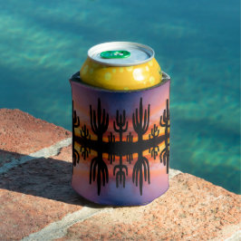 Southwestern Desert Landscape Cactus Sunrise Image Blikjeskoeler