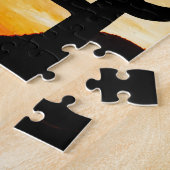 Southwestern Desert Landscape Cactus Sunrise Image Legpuzzel (Zijkant)