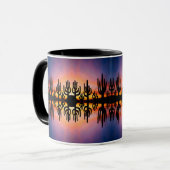 Southwestern Desert Landscape Cactus Sunrise Image Mok (Voorkant links)