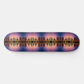 Southwestern Desert Landscape Cactus Sunrise Image Persoonlijk Skateboard (Horizontaal)