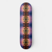 Southwestern Desert Landscape Cactus Sunrise Image Persoonlijk Skateboard (Voorkant)