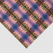 Southwestern Desert Landscape Cactus Sunrise Image Tissuepapier (Detail)