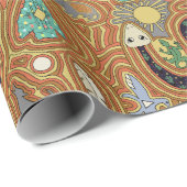 Southwestern Desert Life Christmas Wrapping Paper Cadeaupapier (Rol Hoek)