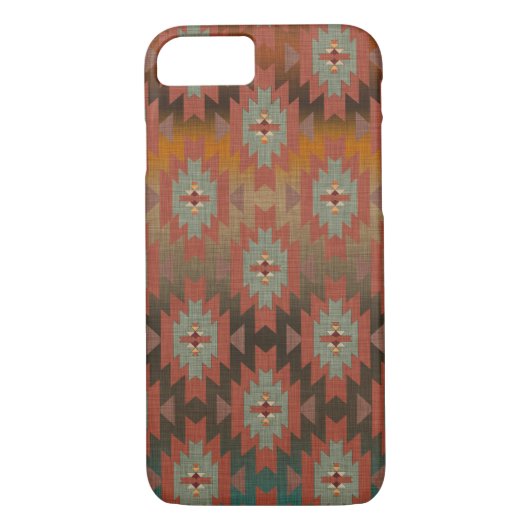 Southwestern Desert Pattern iPhone 7 Hoesje (Achterkant)