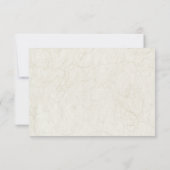 Southwestern Desert Wedding RSVP Kaartje (Achterkant)