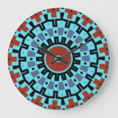 Southwestern Design Grote Klok (Voorkant)