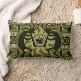 Southwestern Design Tribal Sun Kokopelli Kussen