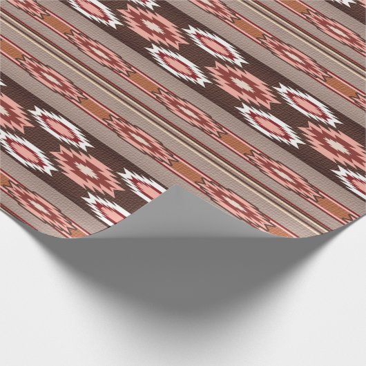 Southwestern    EthnicGeometric Cadeaupapier (Hoek)