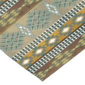 Southwestern etnisch geometrisch patroon.. korte t tafelloper (Hoek)