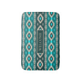 Southwestern etnisch stammenpatroon, badkamermat badmat (Voorkant Verticaal)