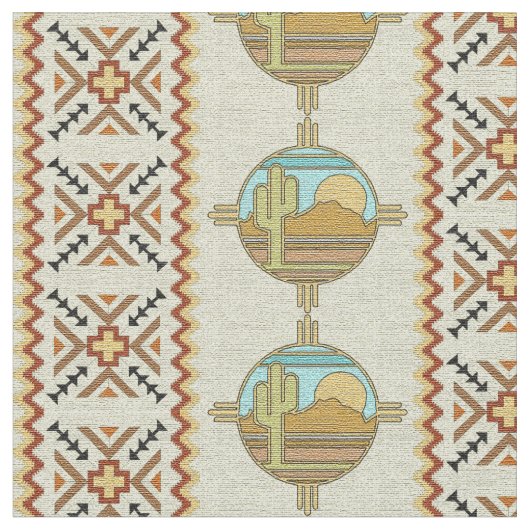 Southwestern Fabric Stof (Close Up)