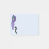 Southwestern Feather Kokopelli Post-it Notes (Voorkant)