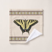 Southwestern Gellow Swallowtail Butterfly Bath T Bad Handdoek (Wasdoekje)