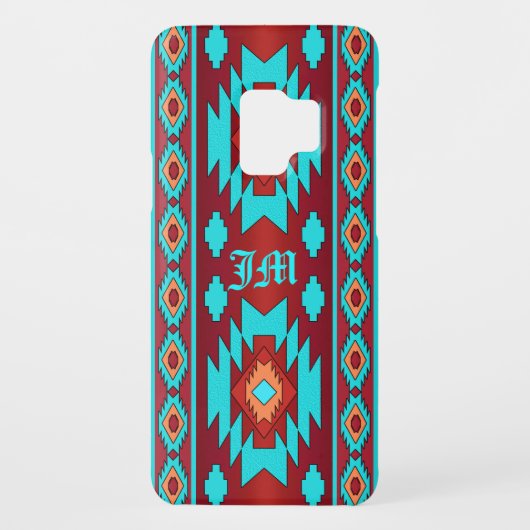 Southwestern Geometric Ethnic Case-Mate Samsung Galaxy Hoesje (Achterkant)