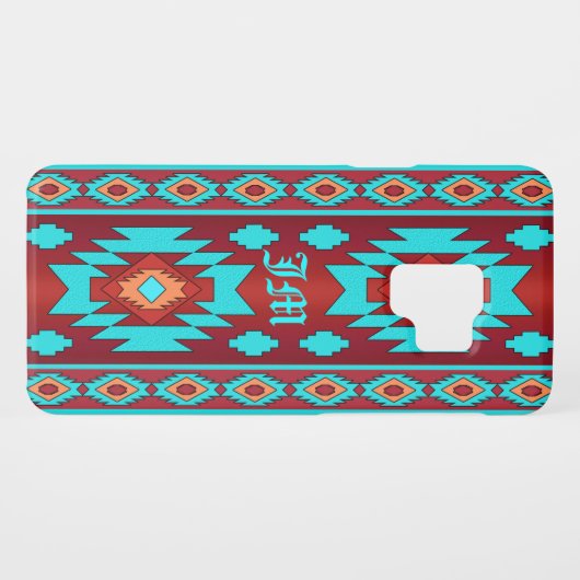 Southwestern Geometric Ethnic Case-Mate Samsung Galaxy Hoesje (Achterkant (horizontaal))