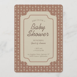 Southwestern Geometric Gender Neutral Brown Beige Kaart