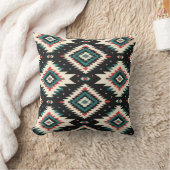 Southwestern Geometric Pattern Pillow  Kussen (Deken)