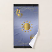 Southwestern Gold Kokopelli Handdoeken (Handdoek)