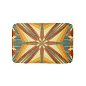Southwestern Golden Sun Rays Indian Blanket Design Badmat (Voorkant)