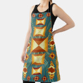 Southwestern Golden Sun Rays Indian Blanket Design Schort (Insitu)