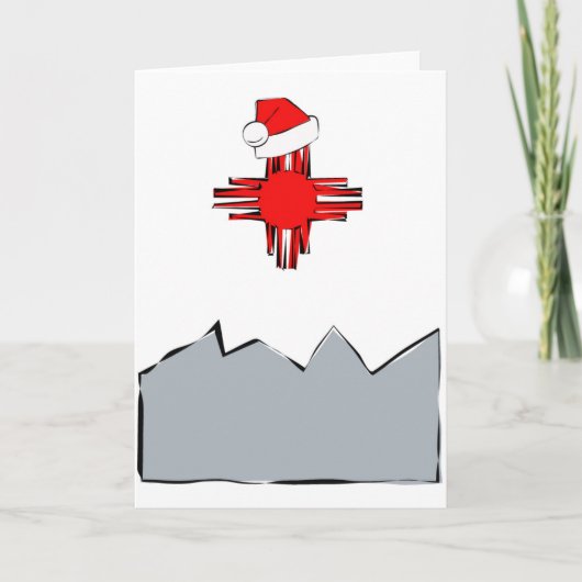 Southwestern Holiday Card Feestdagen Kaart (Voorkant)