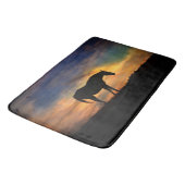 Southwestern Horse Bath Mat (Gekanteld)