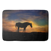Southwestern Horse Bath Mat (Voorkant)