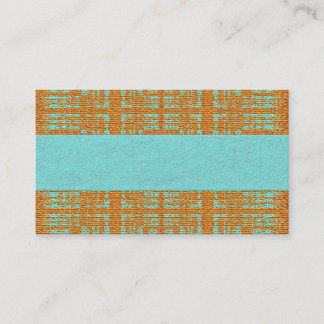 Southwestern, Inheems, Turquoise, Rustisch Visitek Visitekaartje