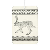 Southwestern Jackrabbit Geometrisch Ontwerp Custom Luchtverfrisser (Voorkant)