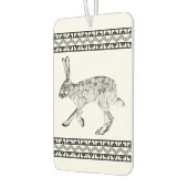 Southwestern Jackrabbit Geometrisch Ontwerp Custom Luchtverfrisser (Links)